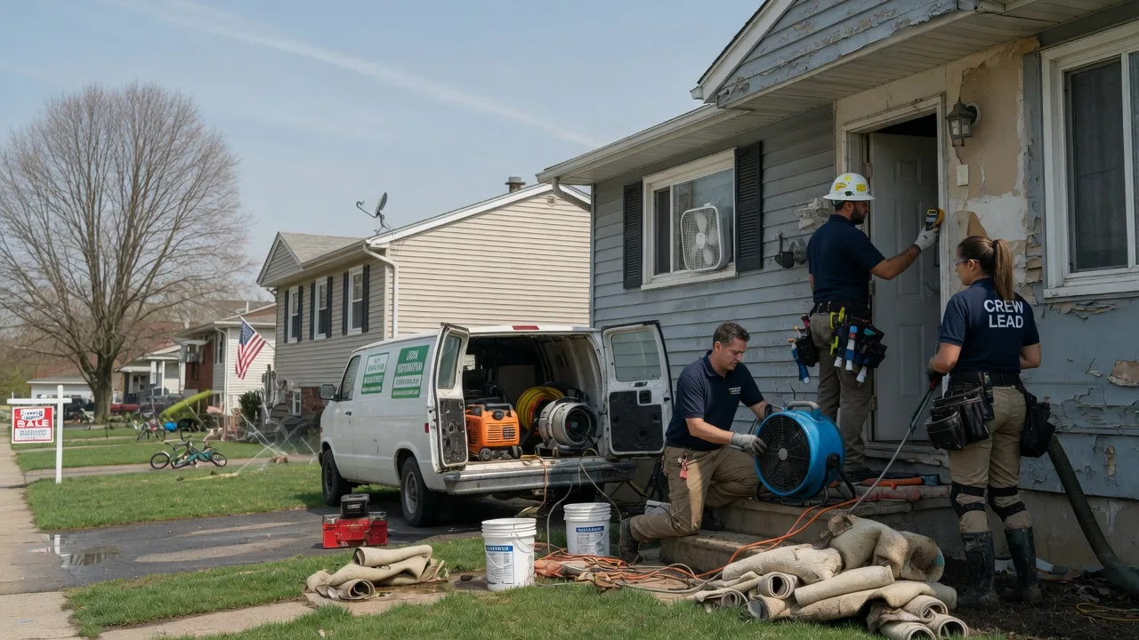 Flood Cleanup in Cameron, TX near me