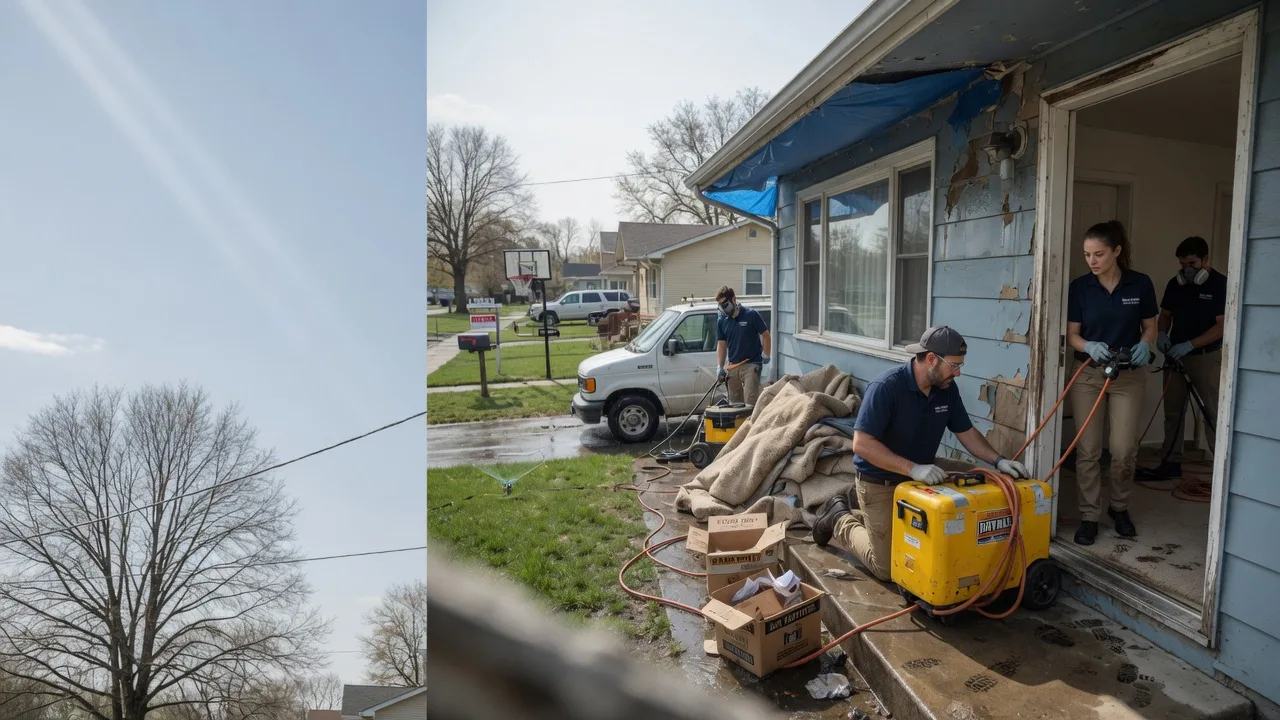 Basement Flood Cleanup in Cameron, TX near me